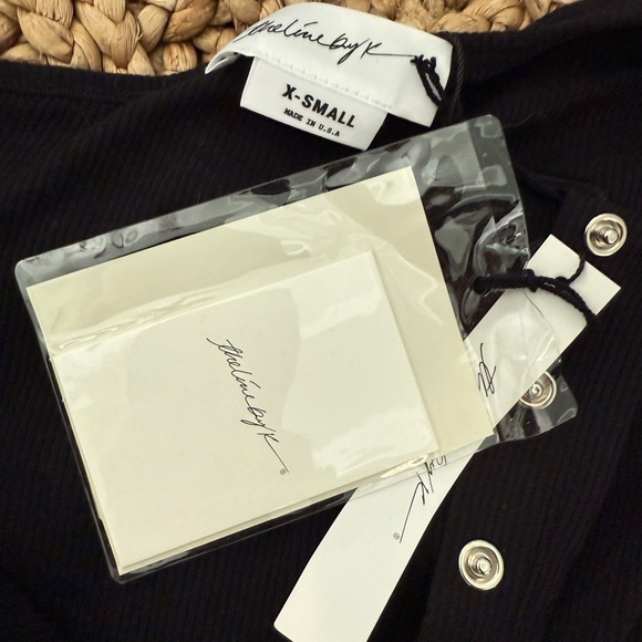 The Line By K Black Mini Dress - Picture 3 of 3